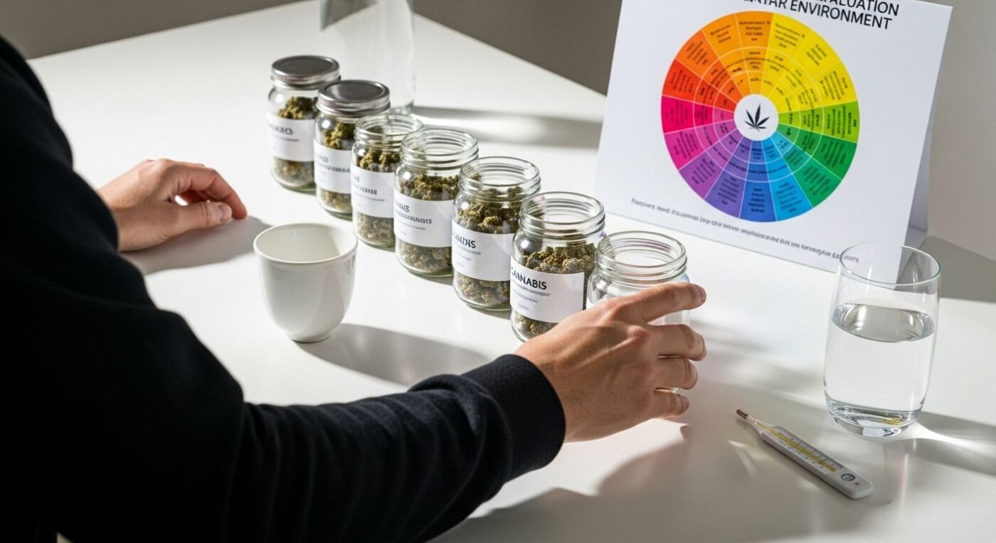 cannabis flavor profile evaluation
